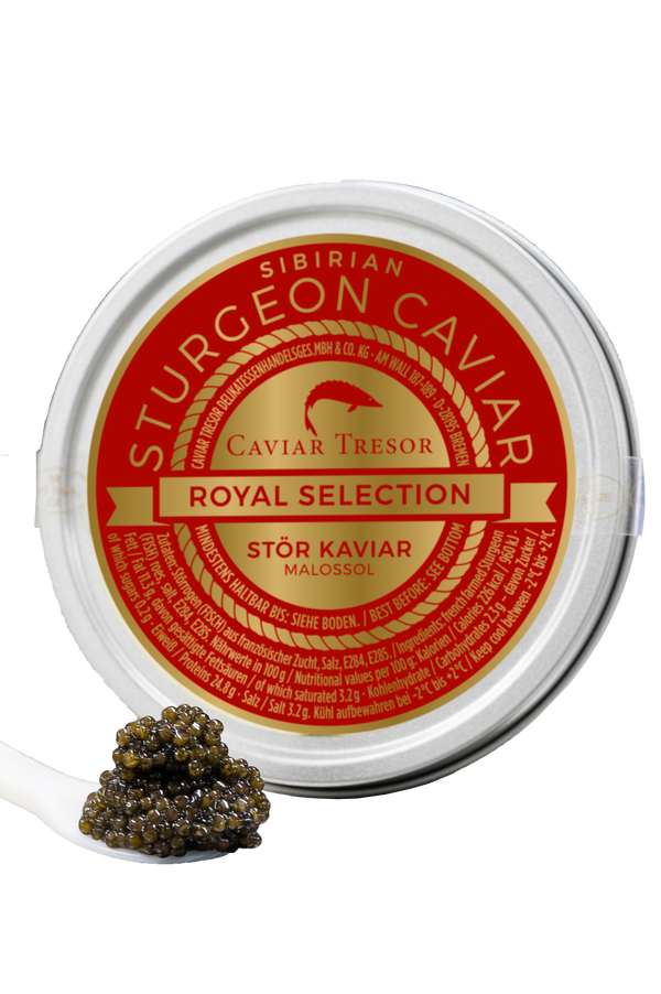 French Ossietra Imperial d'Aquitaine caviar