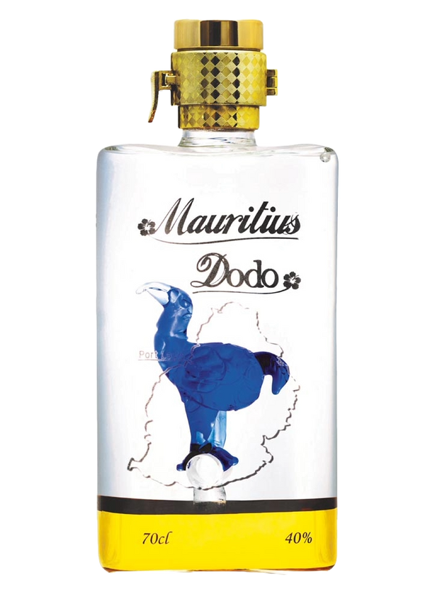 White rum from Mauritius with Dodo in bottle, 700ml