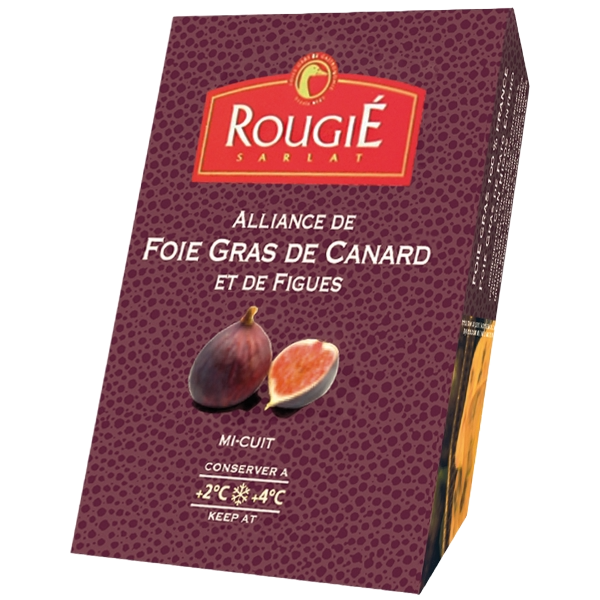 Duck liver entier with figs, 180g