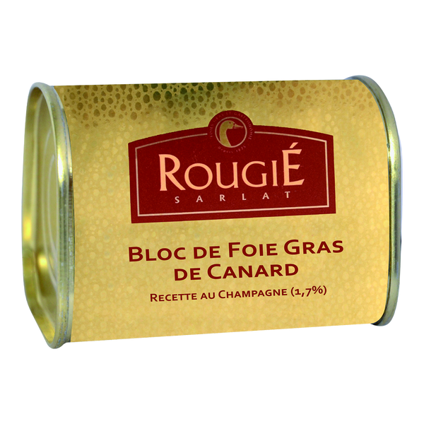 Duck liver block with champagne, 145g 