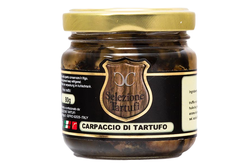 Truffle carpaccio (with black truffle), 80g