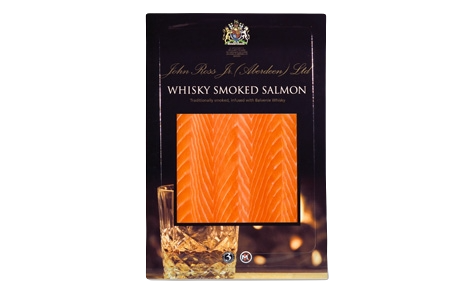 Whiskey Smoked Salmon, 200g